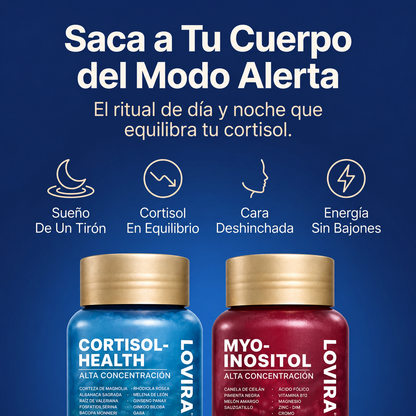Lovira™ | Baja tu cortisol y recupera tu energía, sueño y ligereza en 14 días